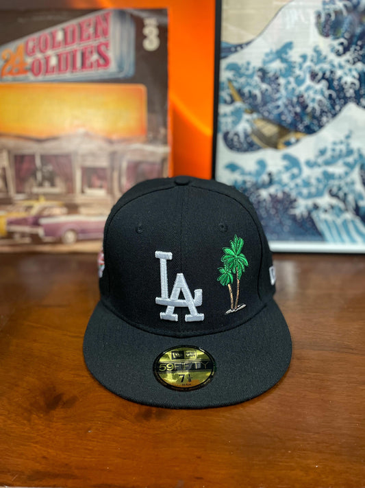 New Era LA Dodgers Summer Palms "1988 World Series Patch" 59FIFTY Fitted Cap