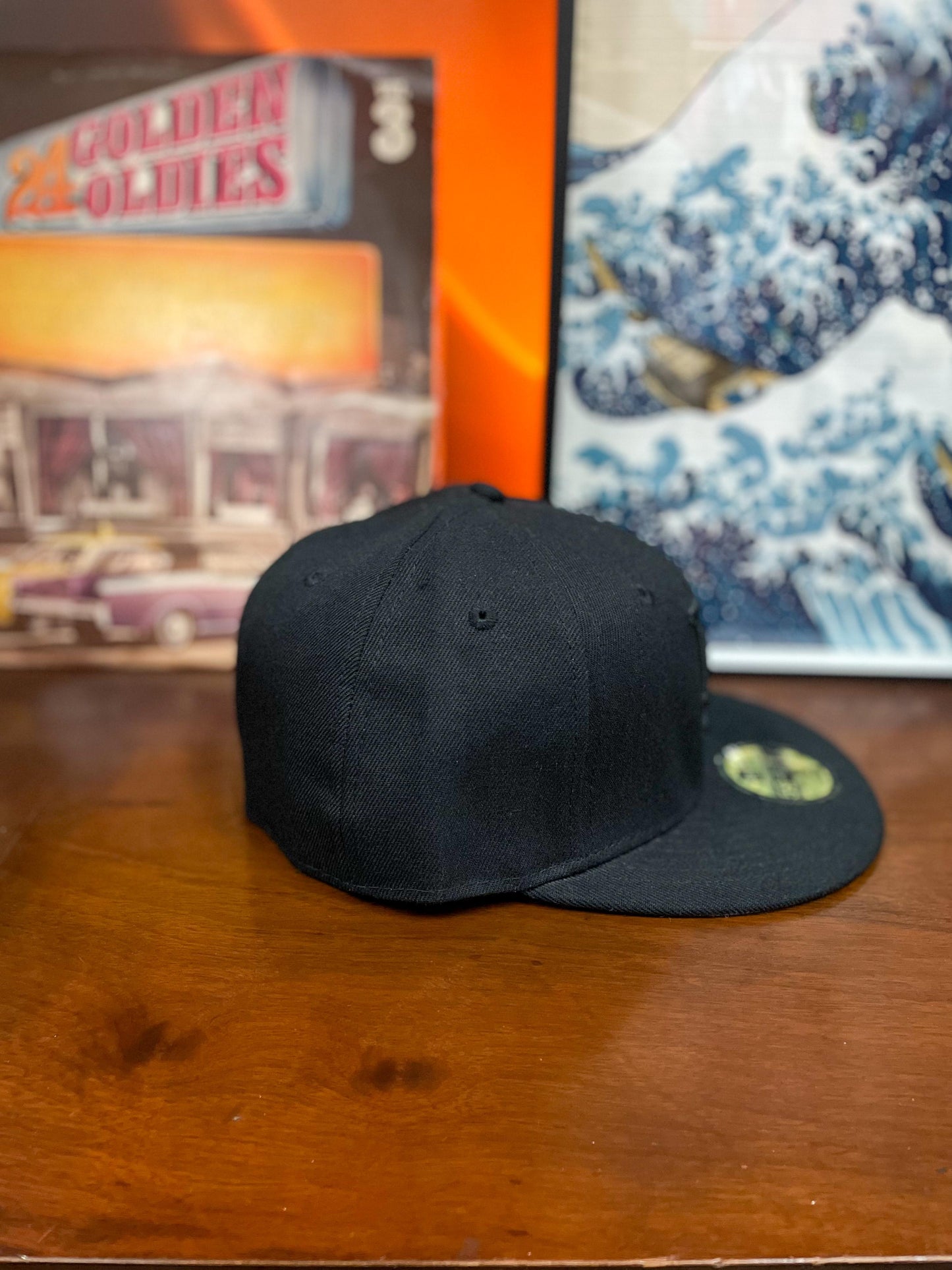 LA Dodgers 59FIFTY New Era Blackout Fitted Cap