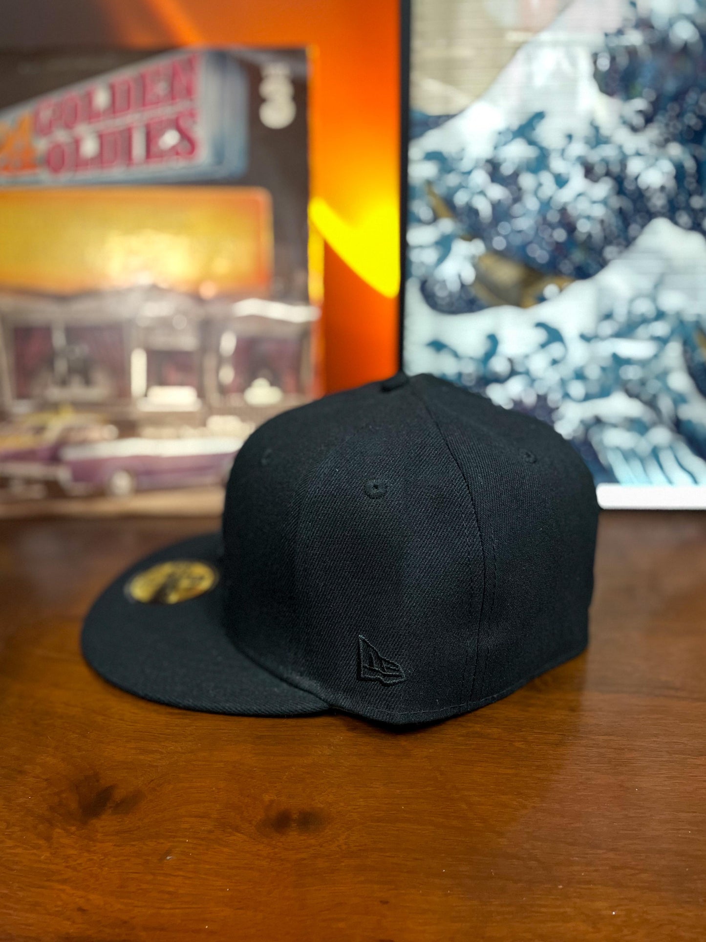 LA Dodgers 59FIFTY New Era Blackout Fitted Cap