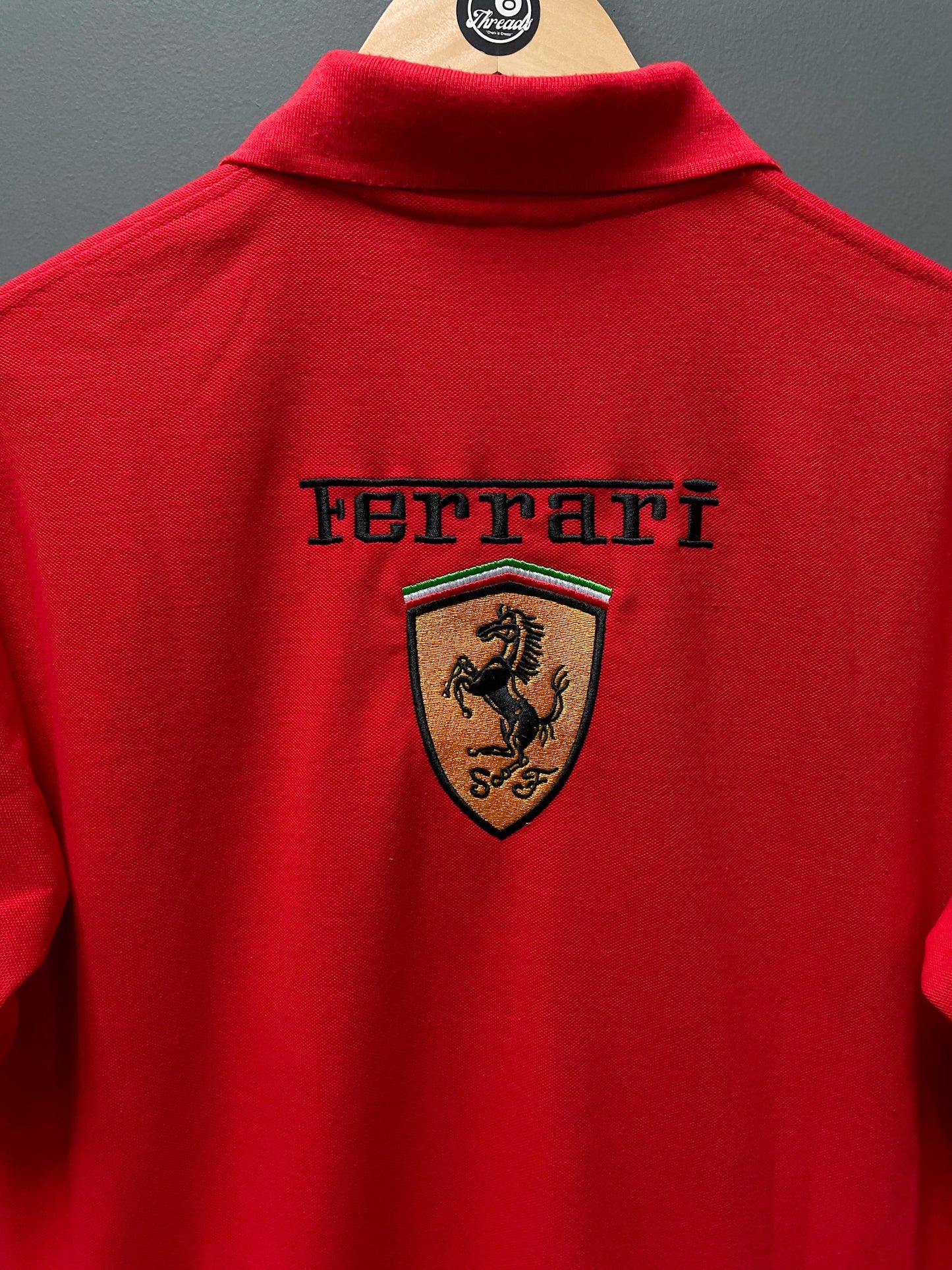 Ferrari Scuderia F1 Racing Team Golfer/Polo Shirt - Large