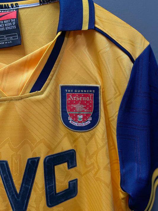 Arsenal FC 1996/97 Away Nike Retro Football Jersey - Medium