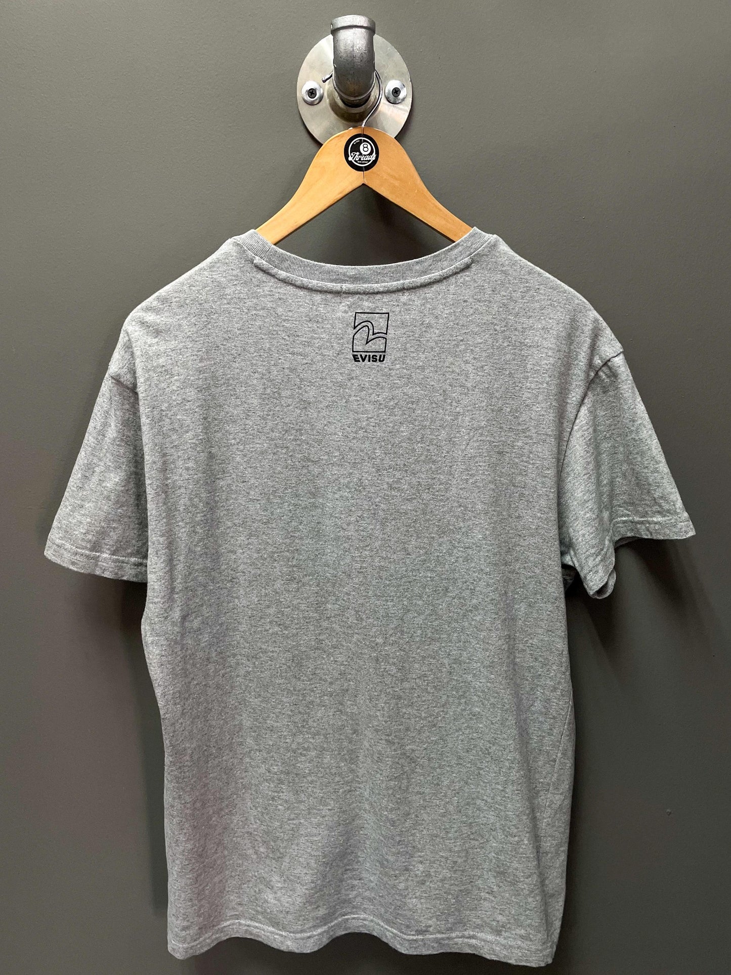 Evisu Premium Quality Logo Tee - Medium