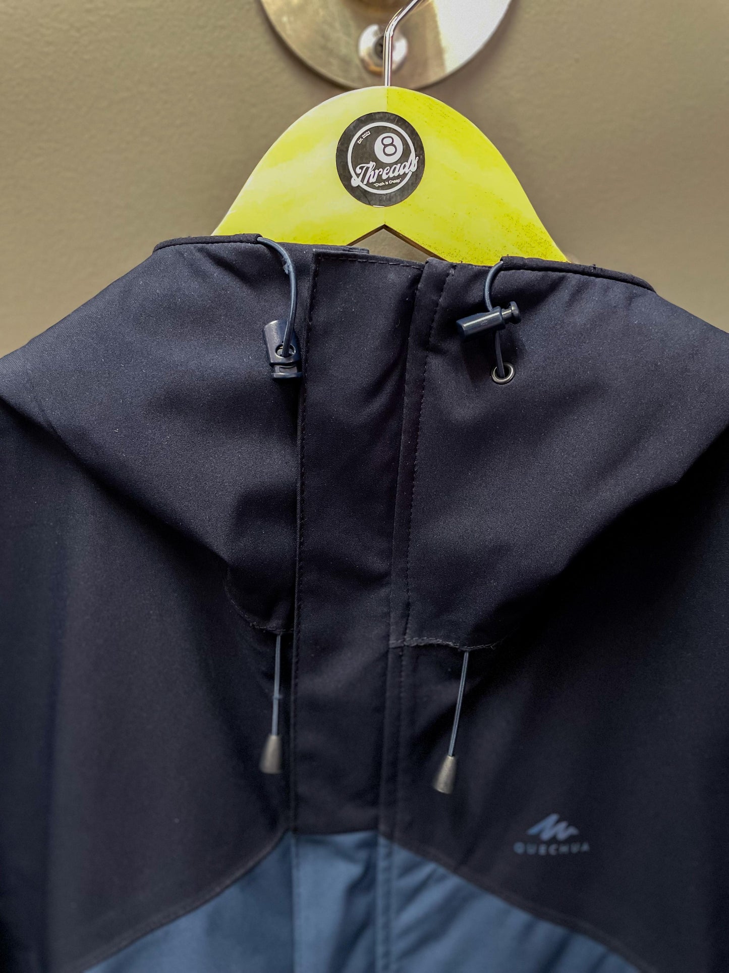 Decathlon Quechua Waterproof Lightweight Windbreaker Jacket - Large