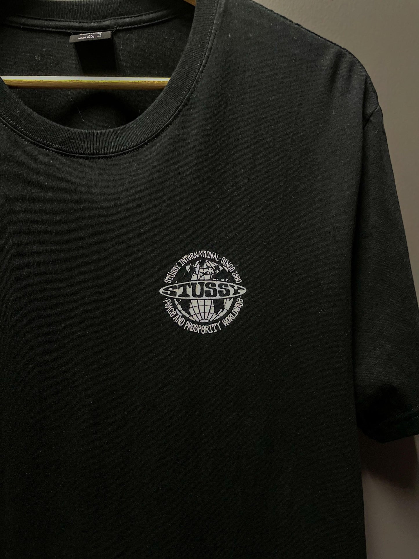 Stüssy "Peace & Prosperity" Tee - Fits Size Large