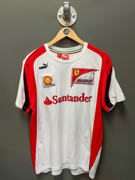Ferrari Scuderia F1 Limited Edition White Tee - Large
