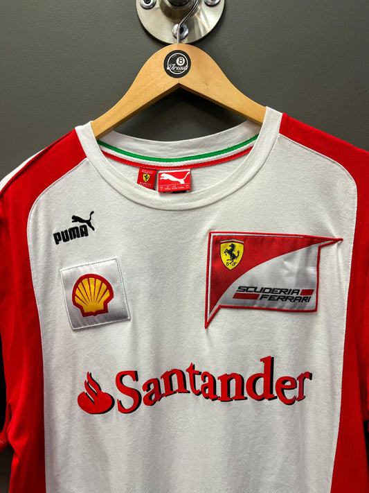 Ferrari Scuderia F1 Limited Edition White Tee - Large