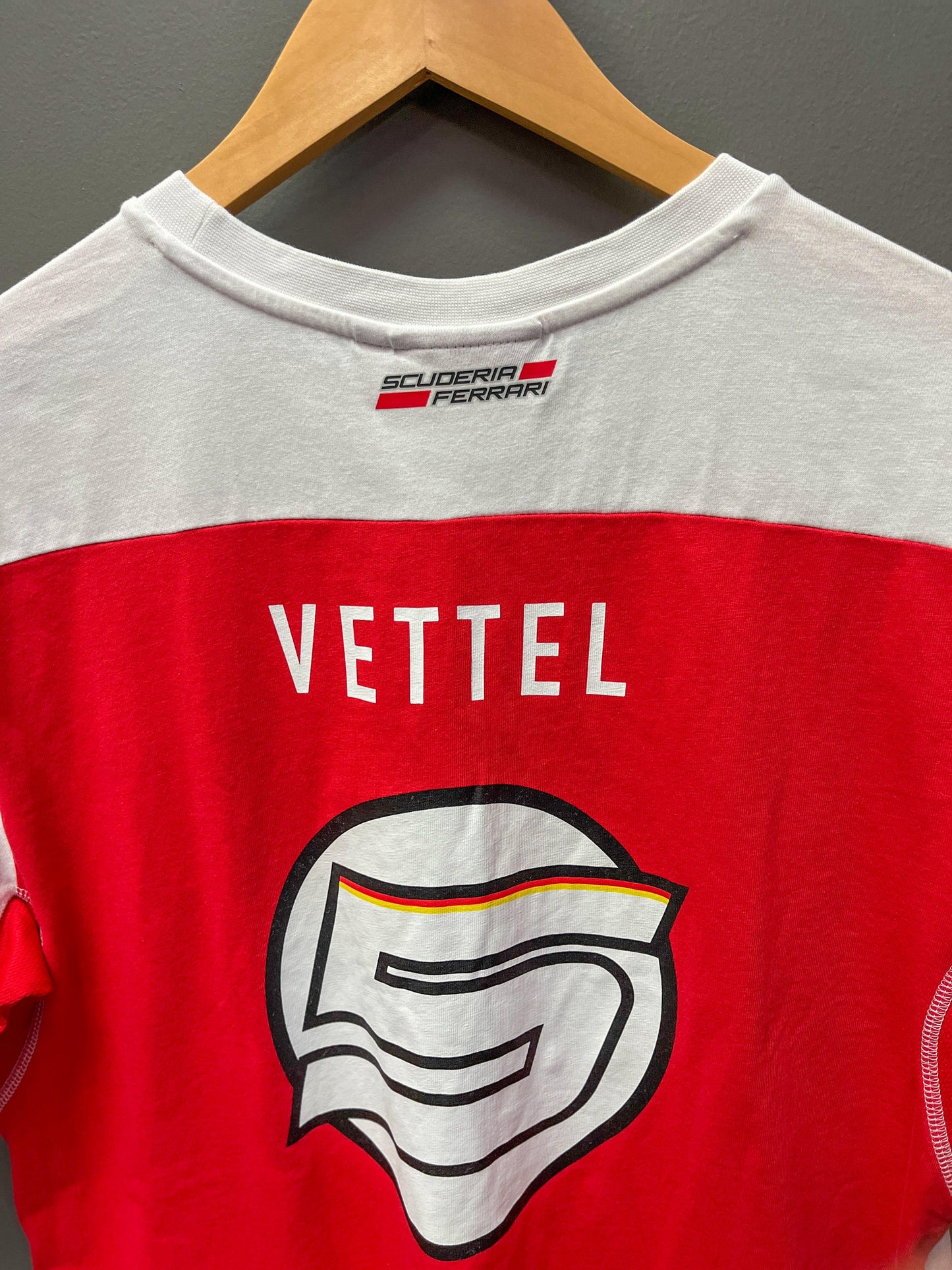 Scuderia Ferrari Sebastian Vettel Limited Edition F1 Tee - Large
