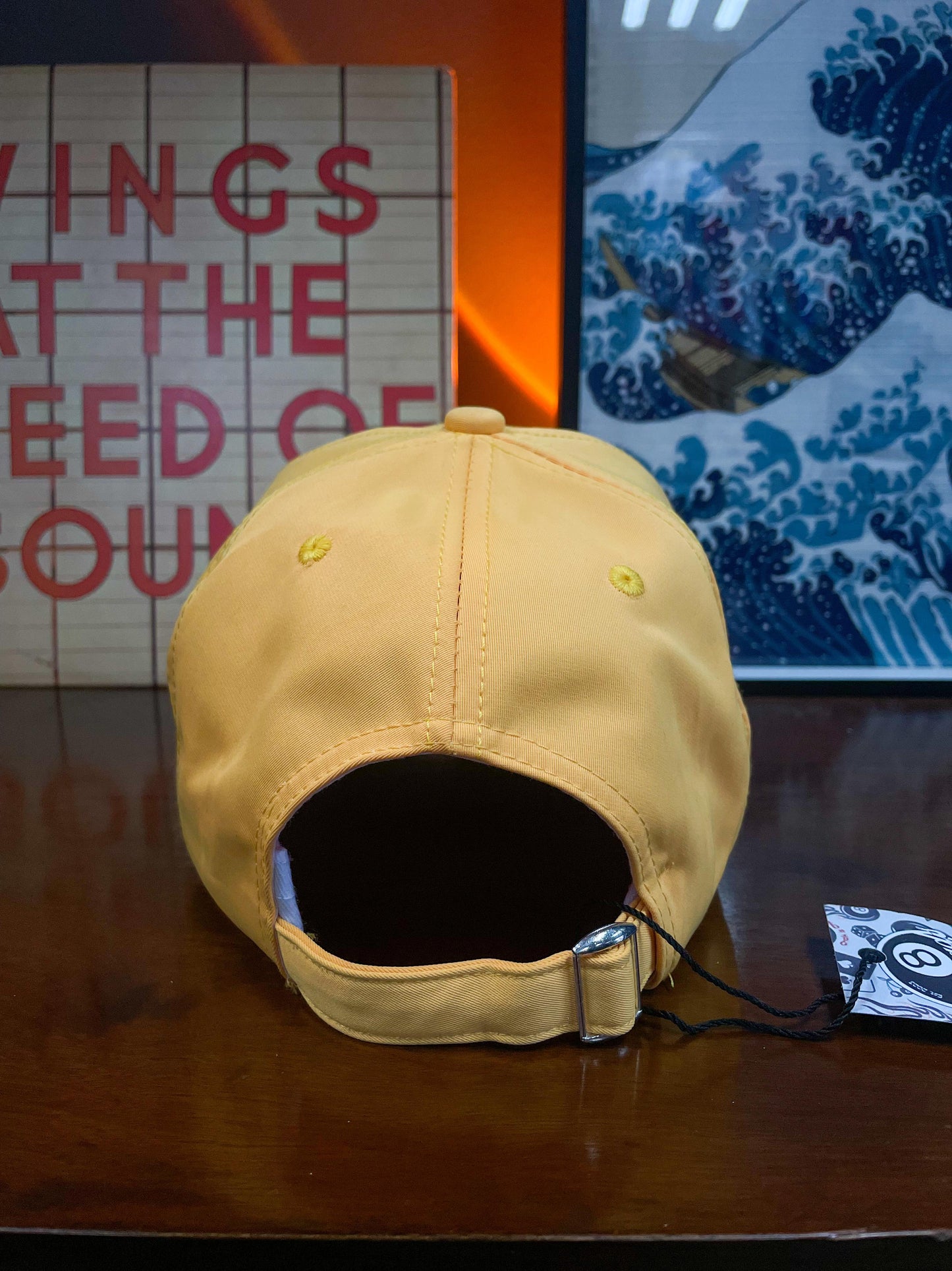 NY New York Brand 47 Curved Peak Cap - Mustard