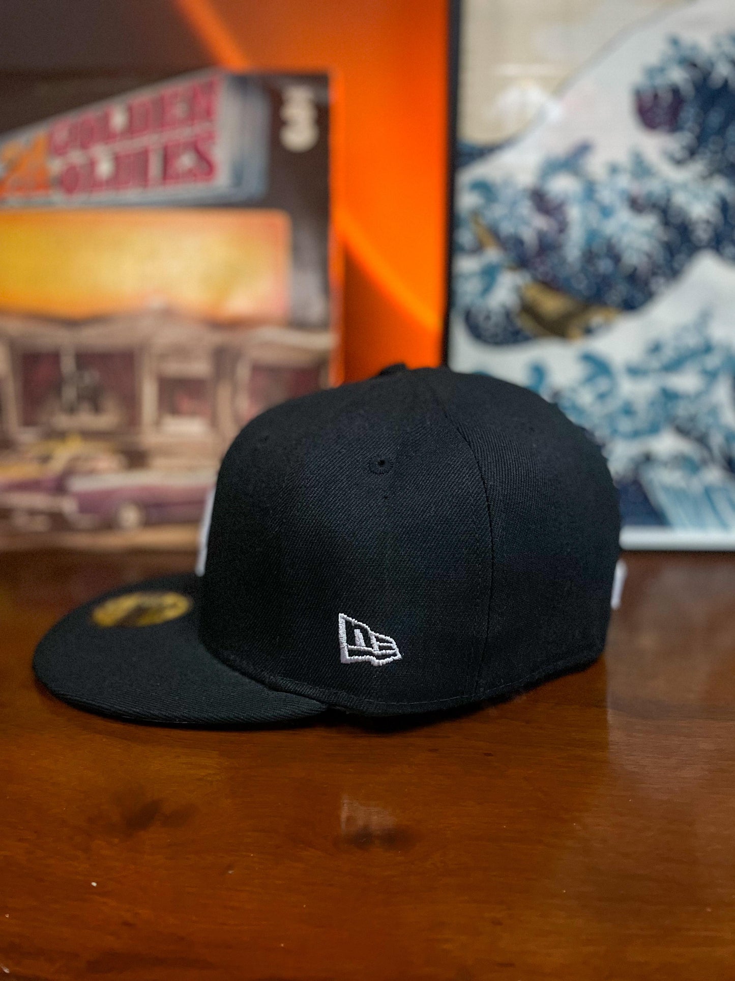 LA Dodgers Champions "2024 World Series Patch" 59FIFTY New Era Fitted Cap - 7 3/8 (58.7cm)