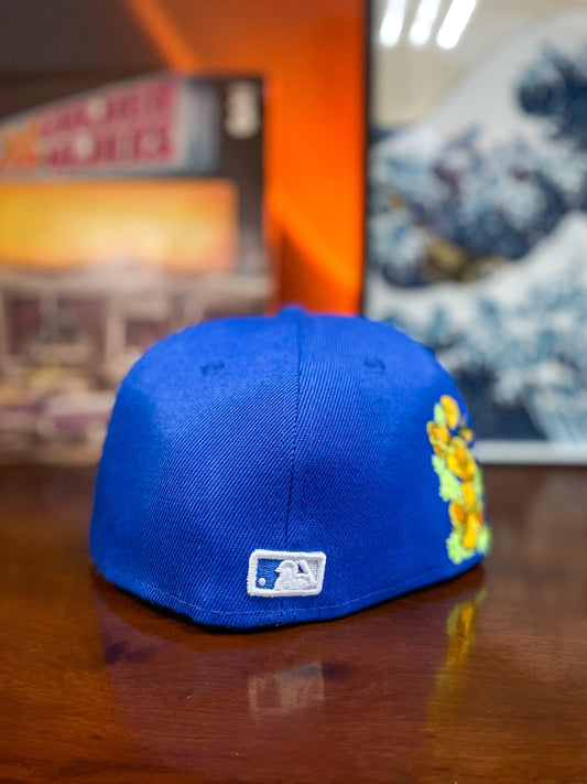 New Era LA Dodgers Floral "1988 World Series Patch" 59FIFTY Fitted Cap