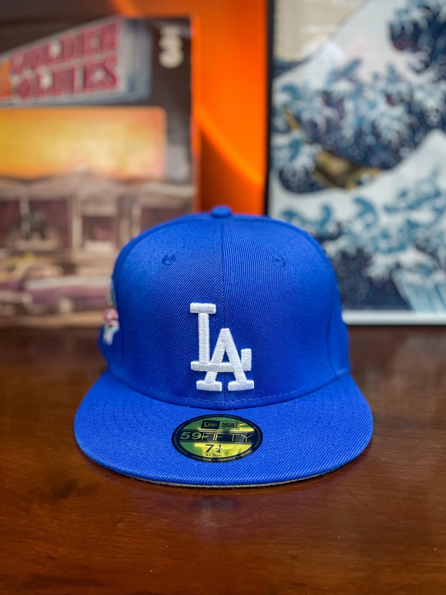 New Era LA Dodgers Floral "1988 World Series Patch" 59FIFTY Fitted Cap