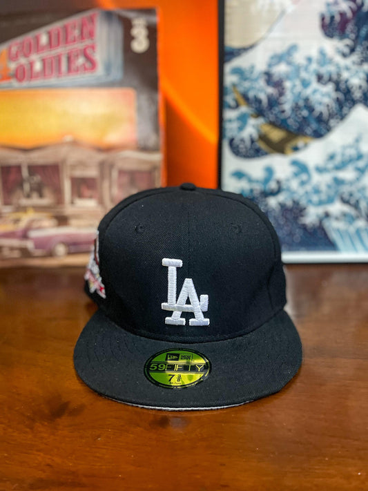 LA Dodgers Champions "2024 World Series Patch" 59FIFTY New Era Fitted Cap - 7 3/8 (58.7cm)
