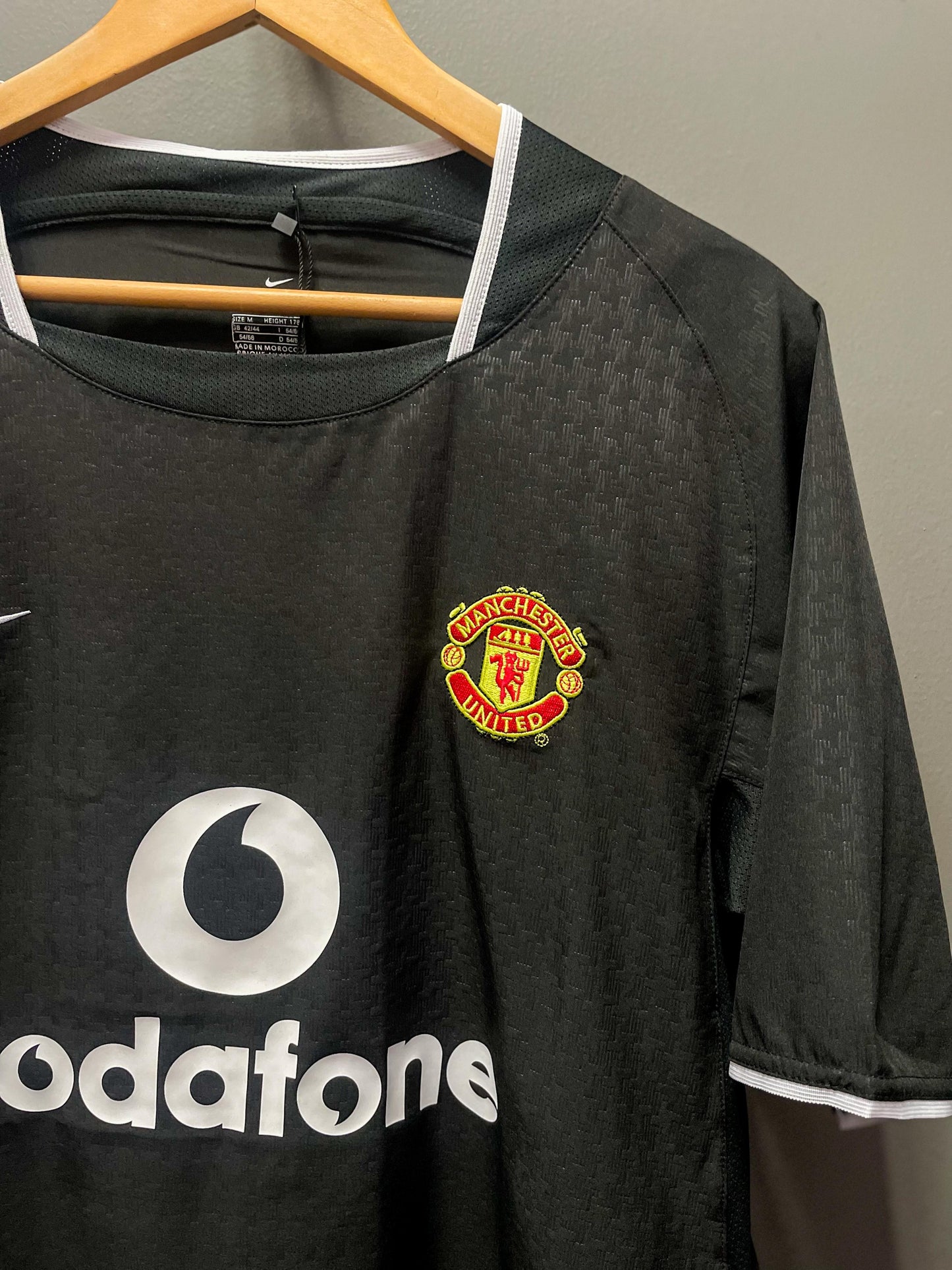 Manchester United 2003/04 Nike Champions League "Ronaldo 7" Retro Football Jersey - Medium