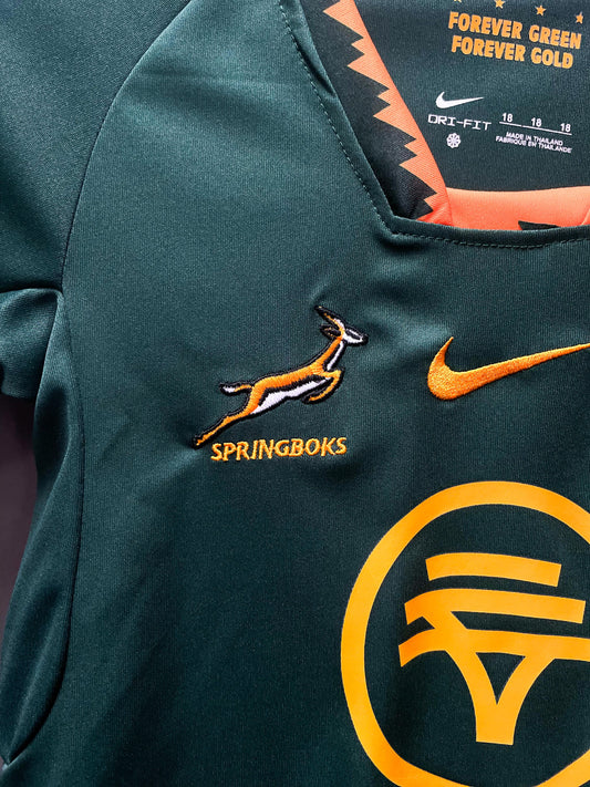 Springboks Nike 2025 Home Kids Fan Rugby Jersey