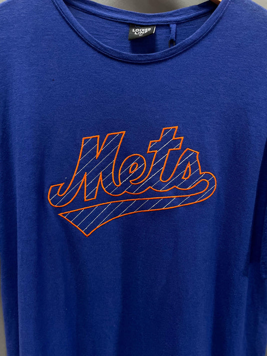 NY New York Mets MLB Baseball LockerLine USA T-shirt - Large