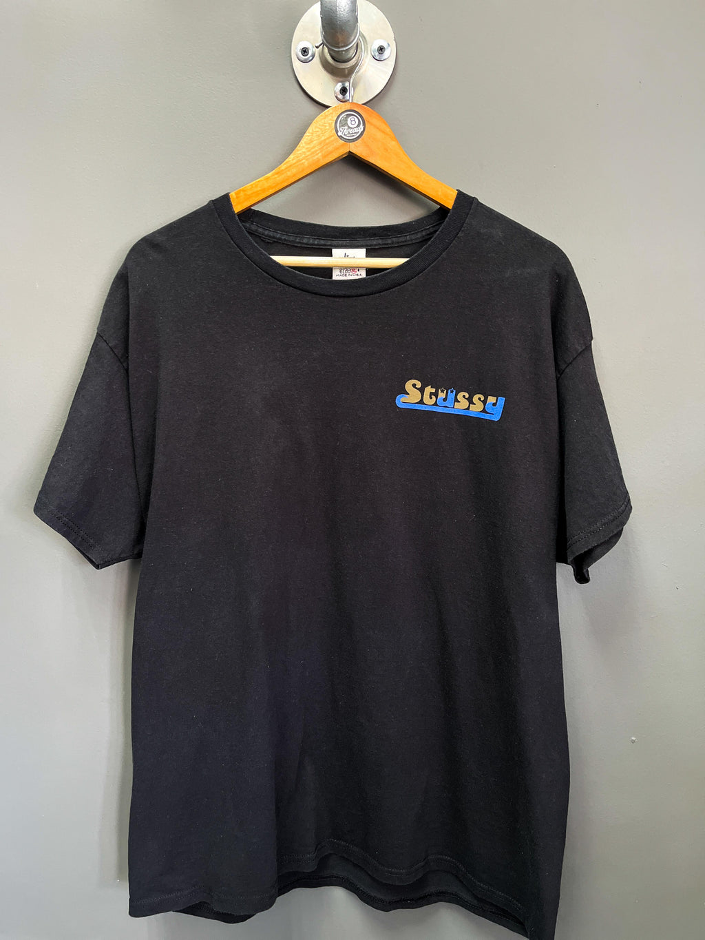 Stussy Made In USA Logo Tee - Large