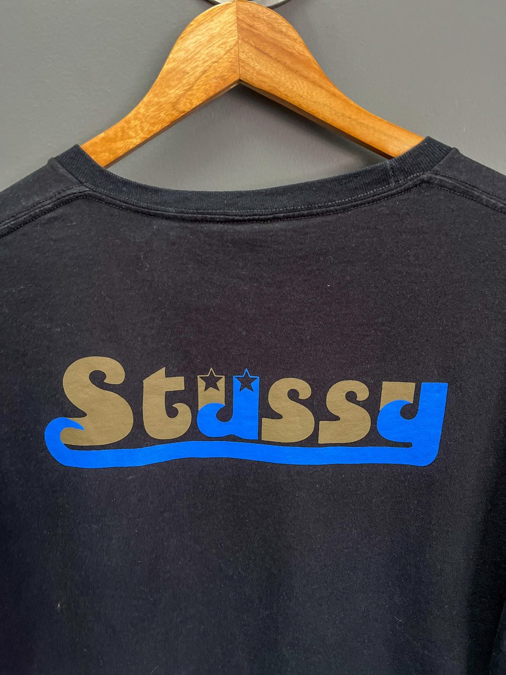 Stussy Made In USA Logo Tee - Large