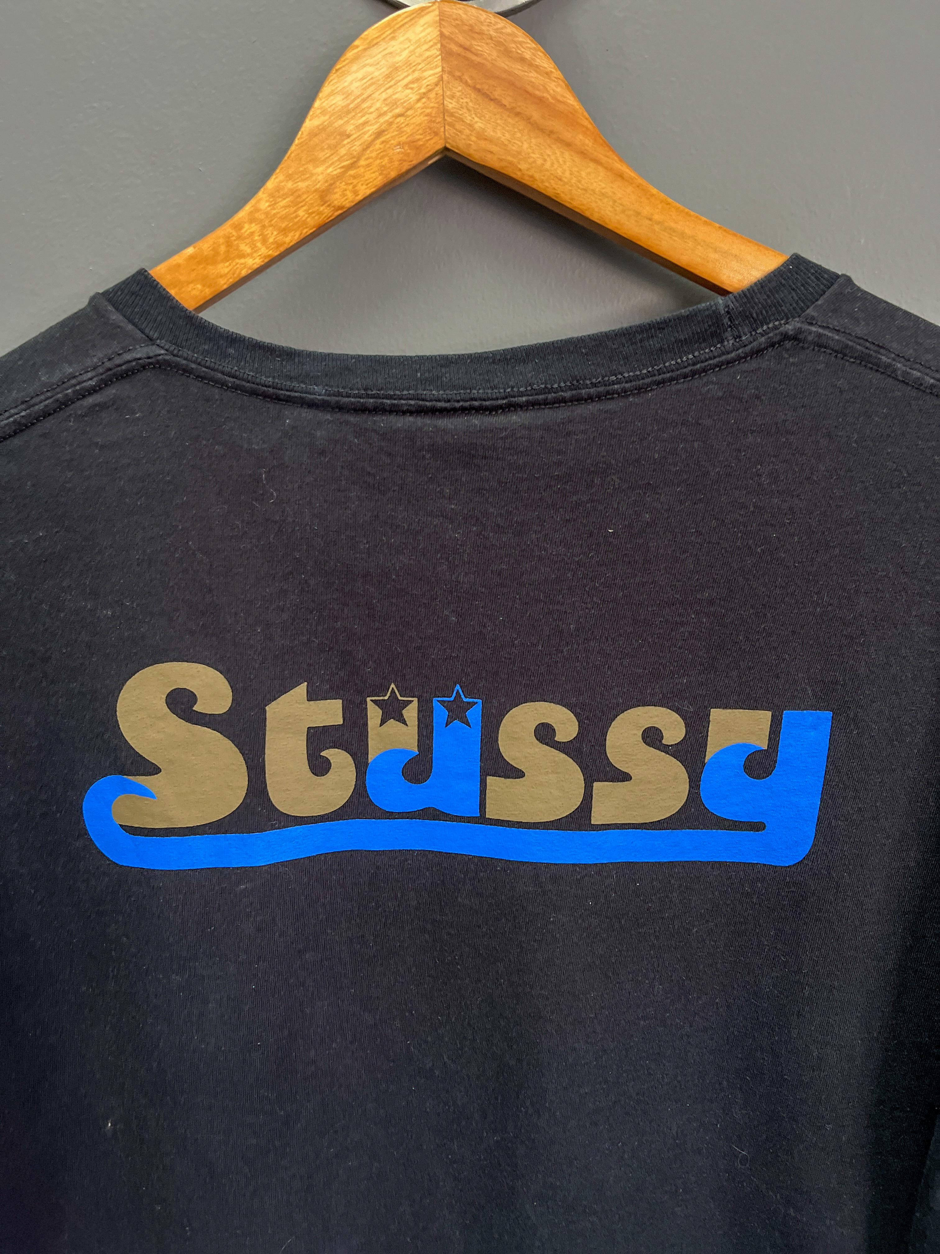 Stussy Made In USA Logo Tee - Large