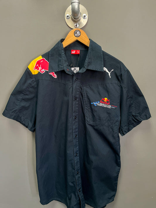 Red Bull F1 Racing Team Button Up Shirt - Large