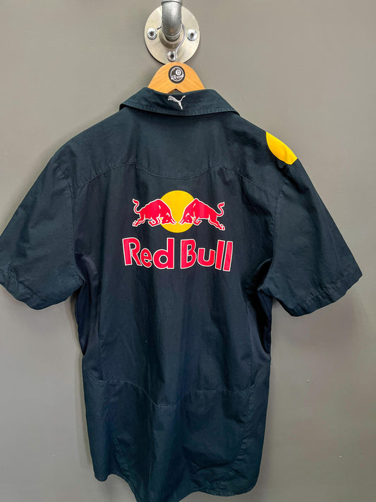 Red Bull F1 Racing Team Button Up Shirt - Large