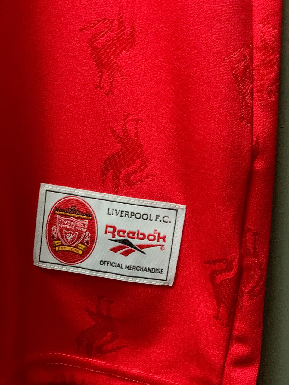 LiverpooI 1996/1997 Home Retro Reebok Football Kit