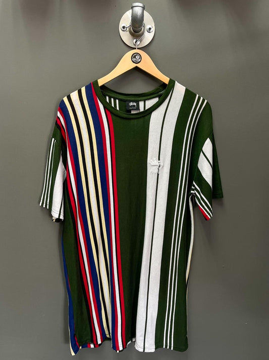 Stüssy Classic Stripe Tee - Large