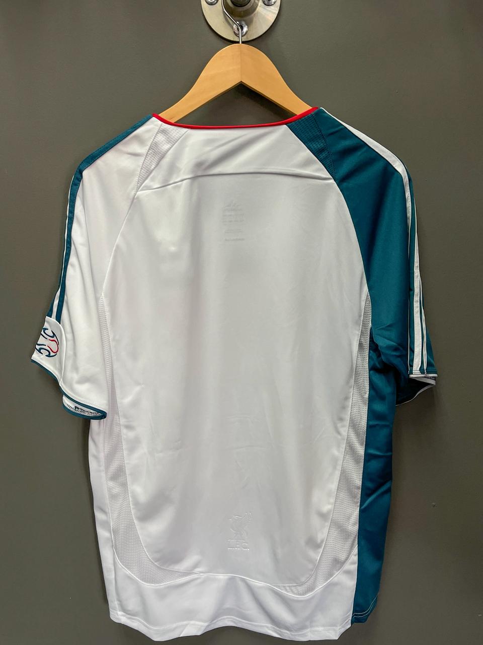 Liverpool FC 2006/07 Away Adidas Retro Football Jersey - Large