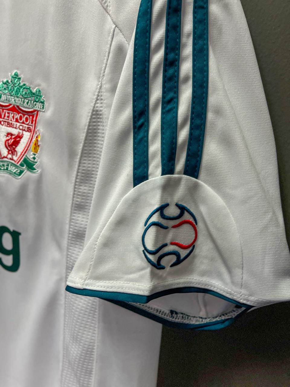 Liverpool FC 2006/07 Away Adidas Retro Football Jersey - Large