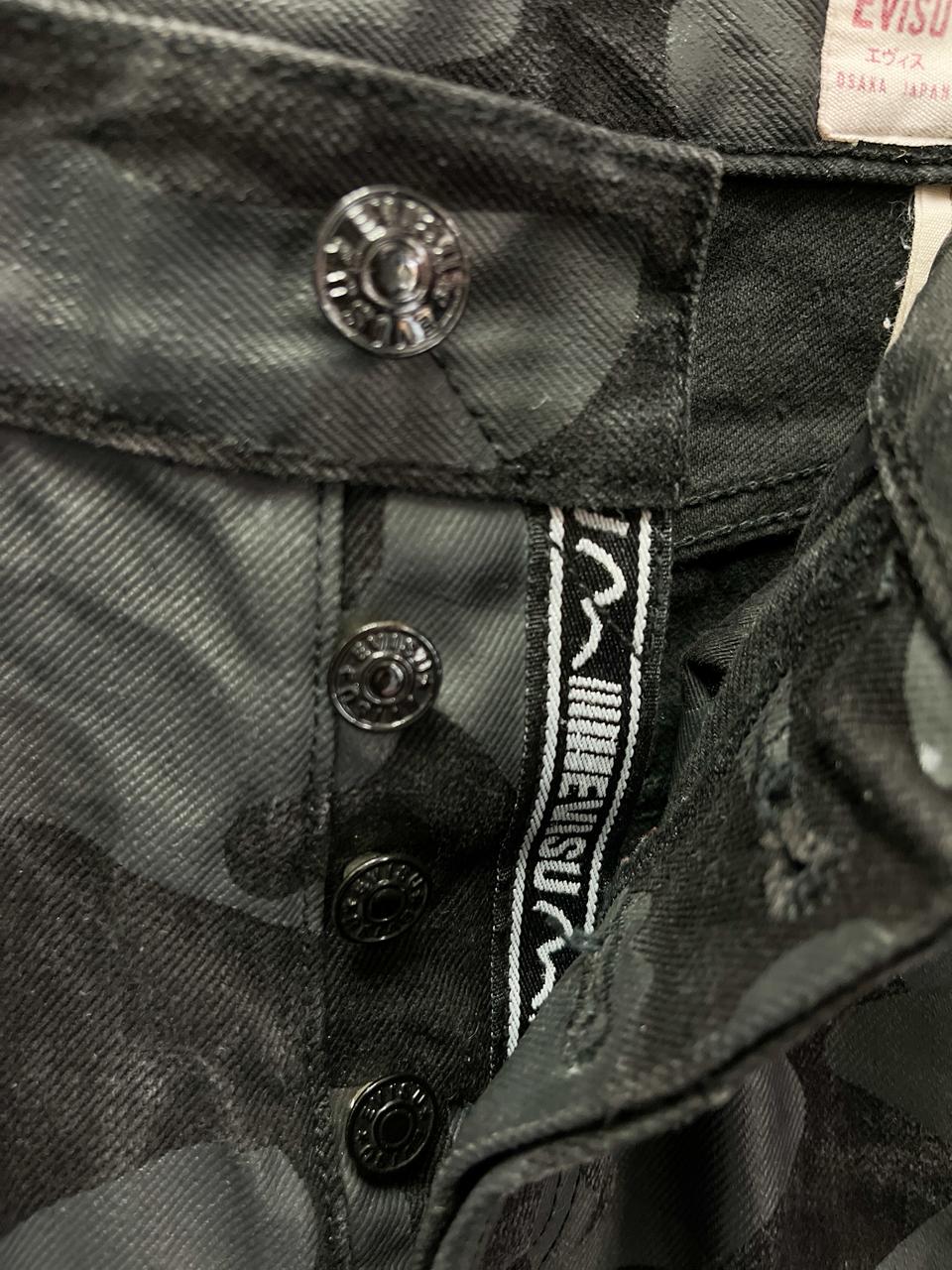 Evisu Japan Camo Jeans - Size 29 (Small)
