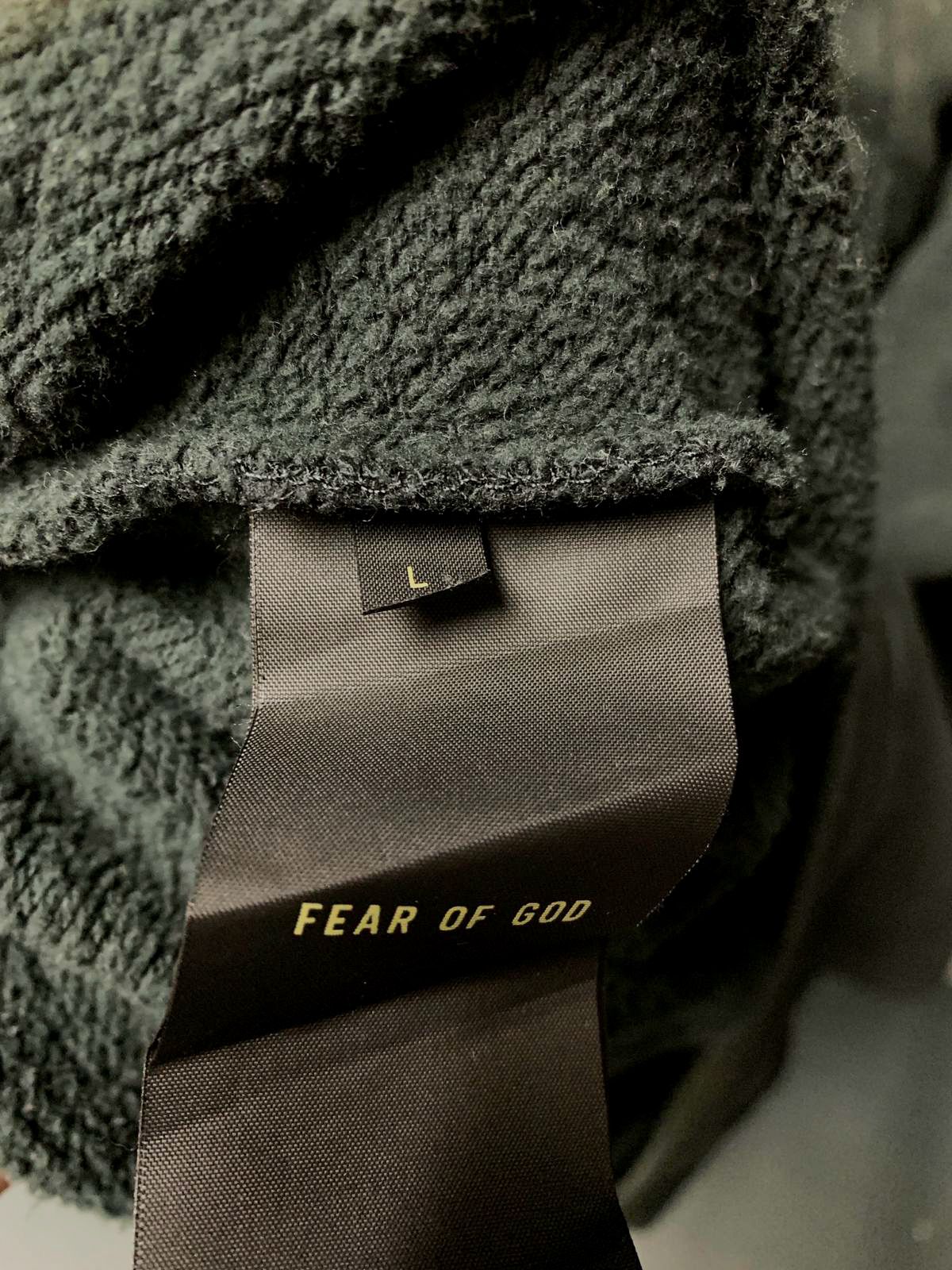 Fear Of God (Essentials) Thick Over Sized Hoodie - Large
