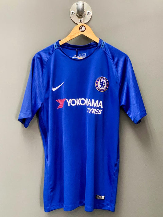 Chelsea FC 2017/18 Home "Morata 9" Retro Football Kit - Extra Large