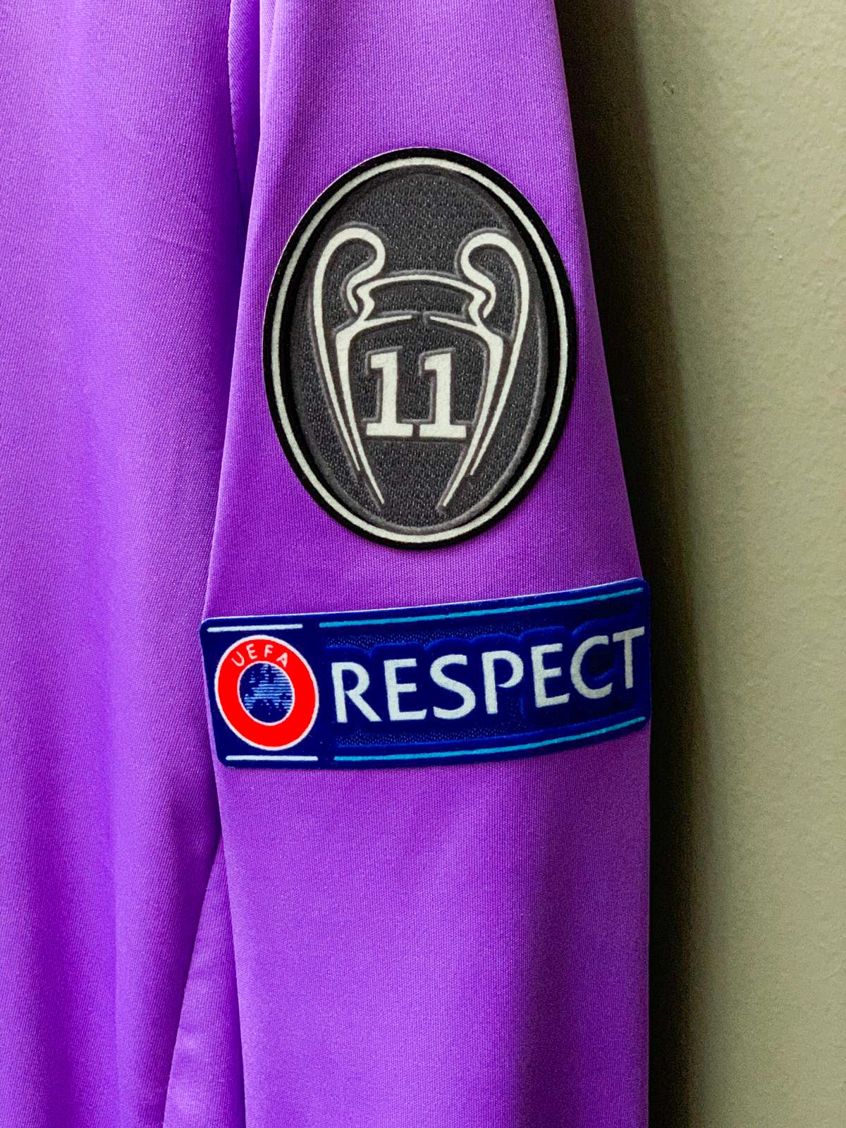 Real Madrid 2017 UCL Final "CR7" Retro Football Jersey - Medium