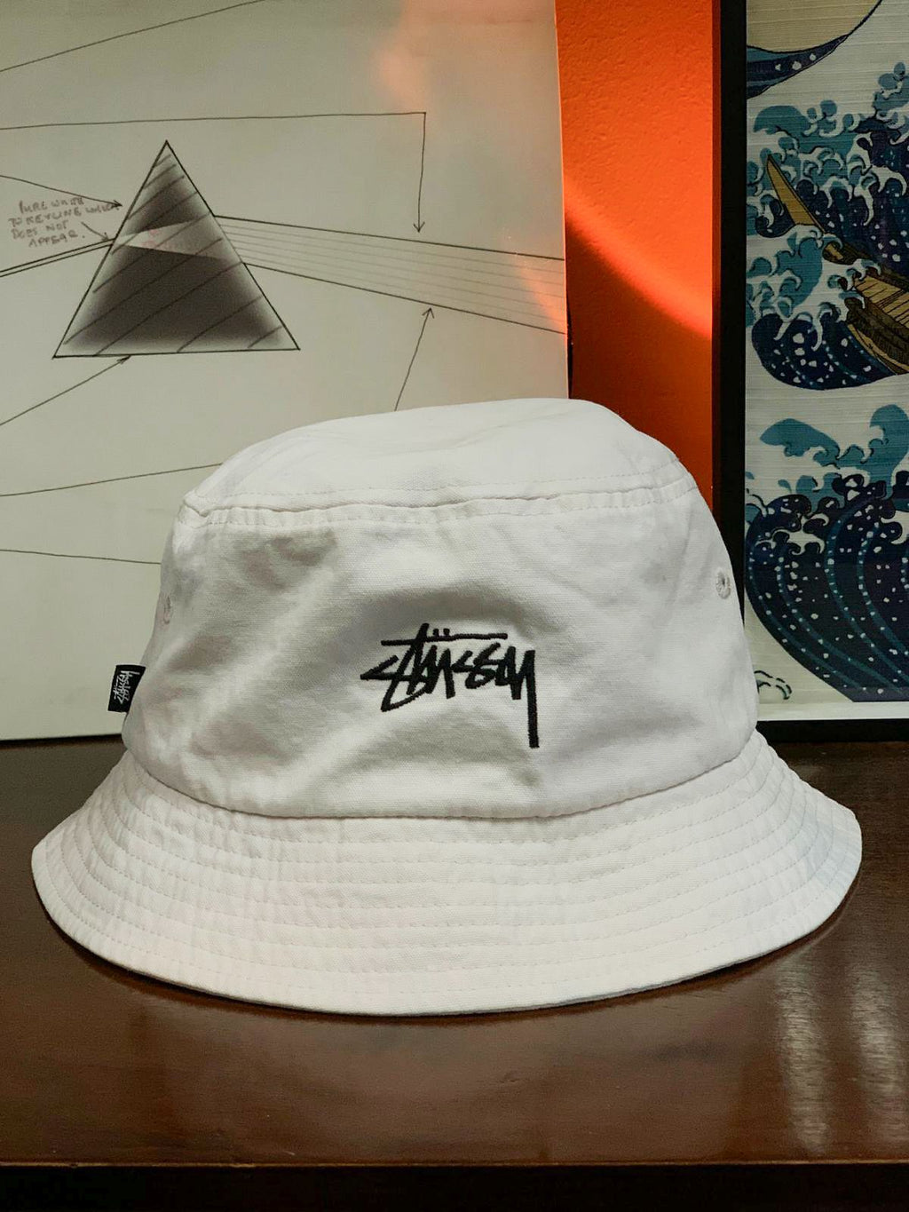 Stussy Logo Bucket Hat - OSFA