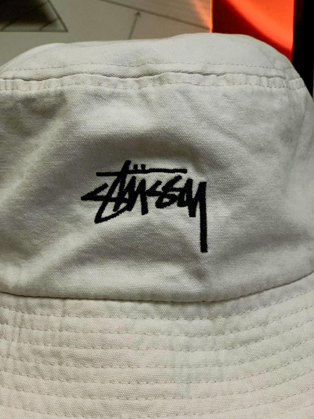 Stussy Logo Bucket Hat - OSFA