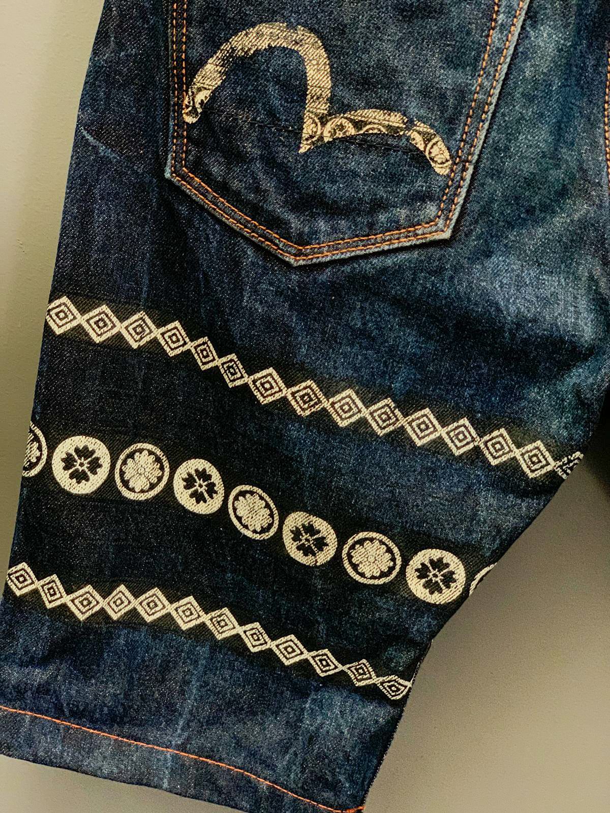 Evisu Japan Denim Shorts/Jorts - 30 (Small)