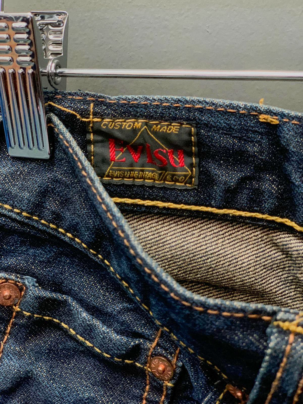 Evisu Japan Denim Shorts/Jorts - 30 (Small)