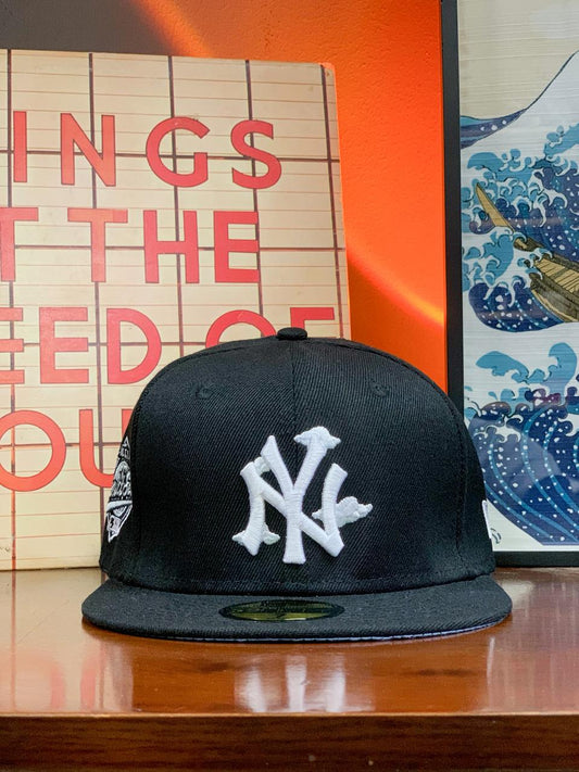 NY Yankees Clouds "1996 World Series Patch" 59FIFTY New Era Fitted Cap - 7 (1/2)