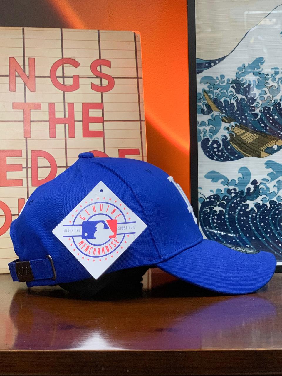 LA Los Angeles New Era 9FORTY Curved Peak Cap - Blue