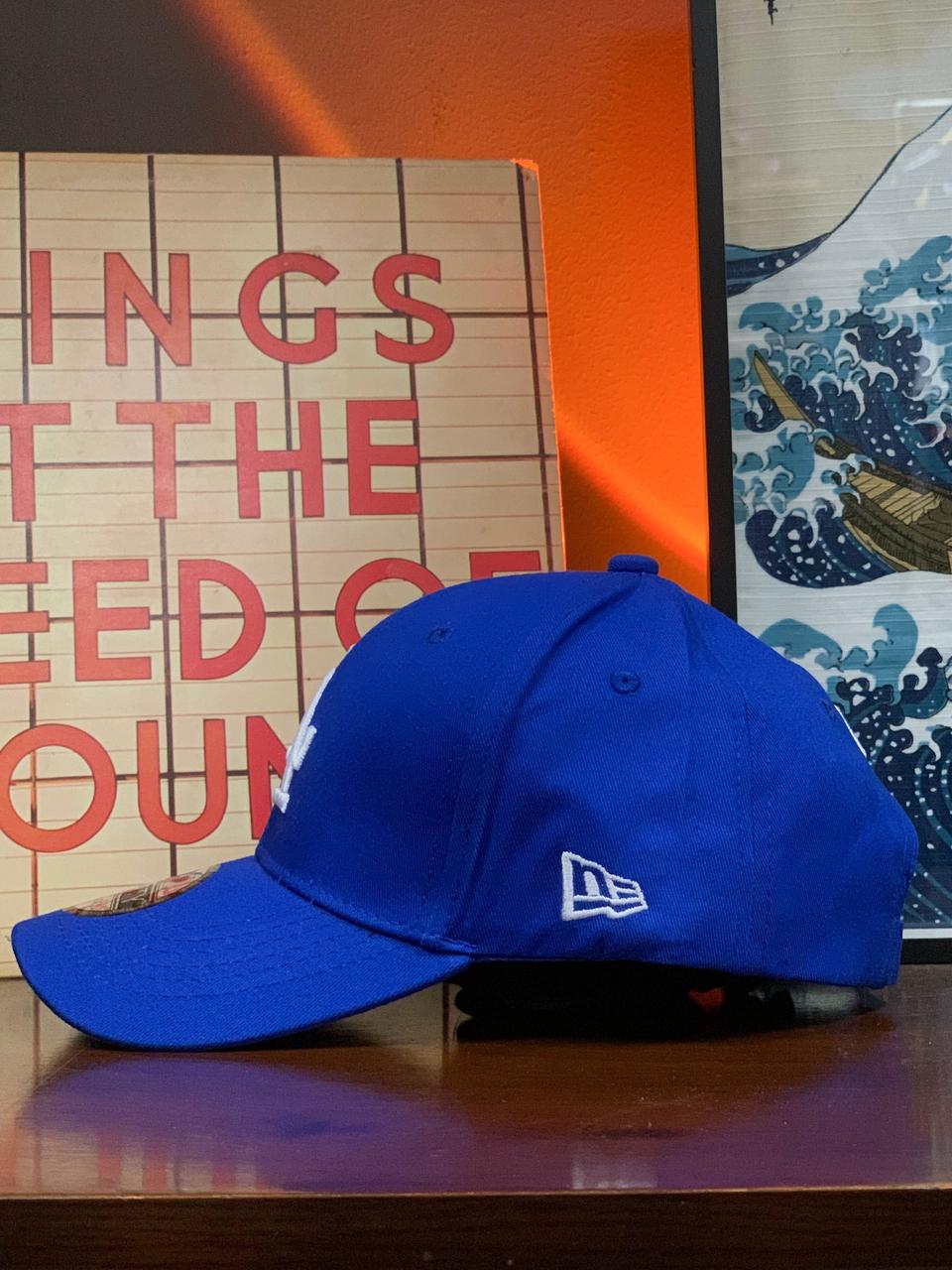 LA Los Angeles New Era 9FORTY Curved Peak Cap - Blue