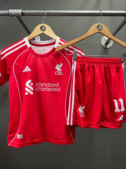 Liverpool FC 25/26 "Mo Salah" Adidas Kids Football Kit