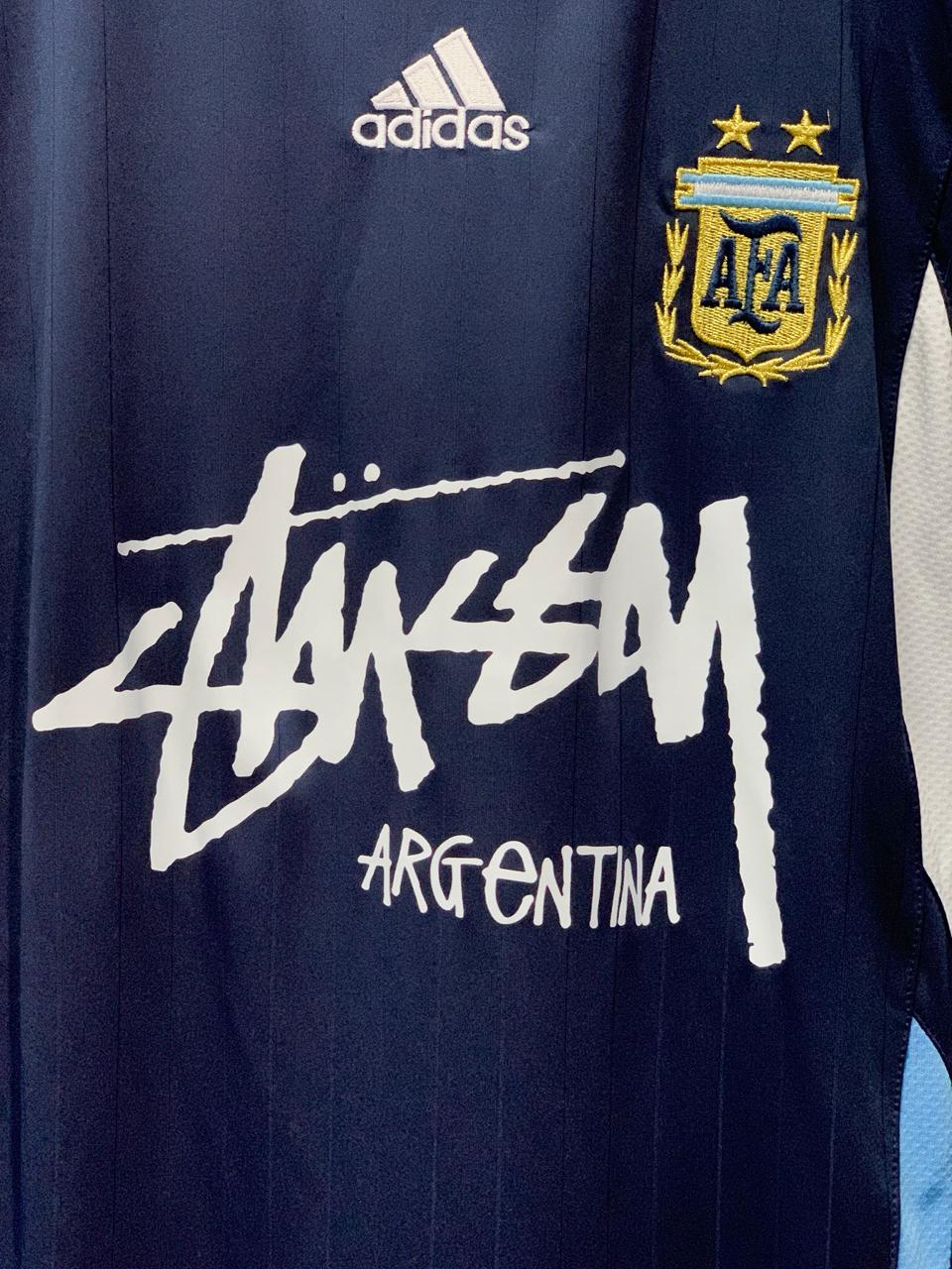 Argetina 2006 "Stüssy Concept" Retro Adidas Football Jersey - Medium