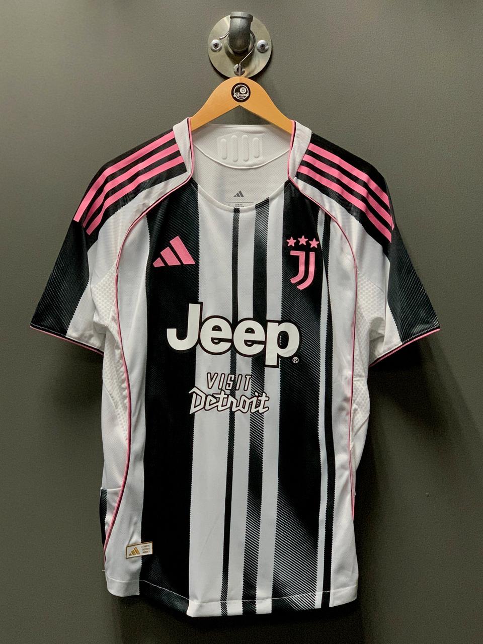 Juventus FC 25/26 Home Adidas Match Version Football Jersey