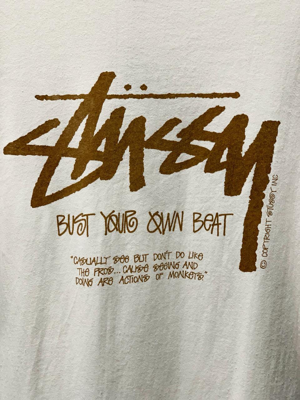 Stüssy "Bust Your Own Beat" Tee - Medium