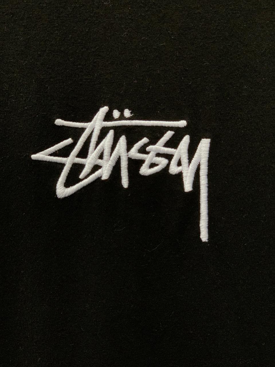 Stussy Embroidered Logo Tee - Medium