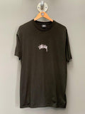 Stussy Embroidered Logo Tee - Medium