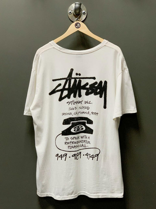 Stüssy Spray Paint Tee - Extra Large