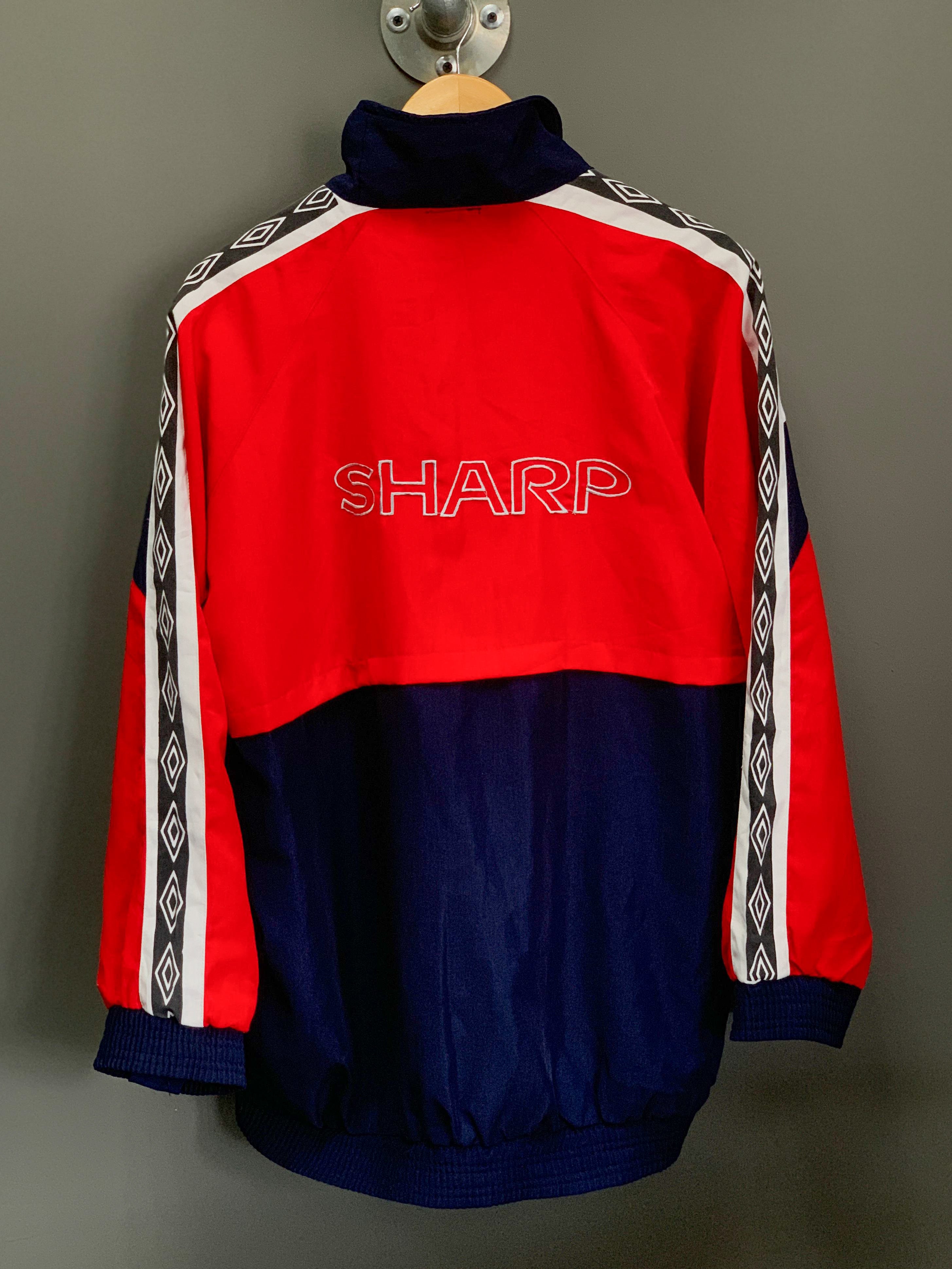 Manchester United Sharp Track Jacket - Large