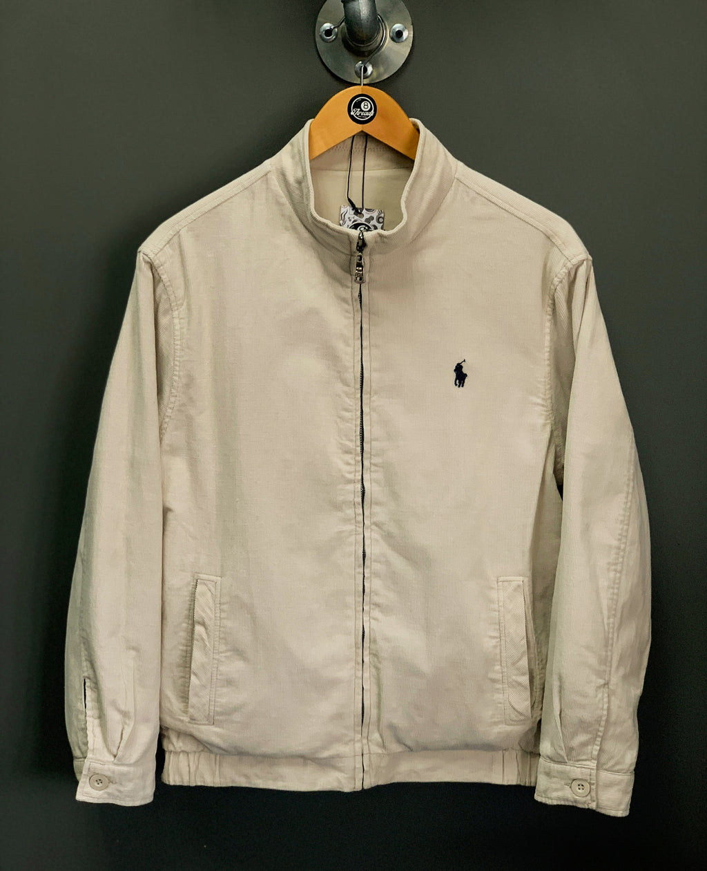 Polo Ralph Lauren Reversible Corduroy Harrington Jacket - Medium