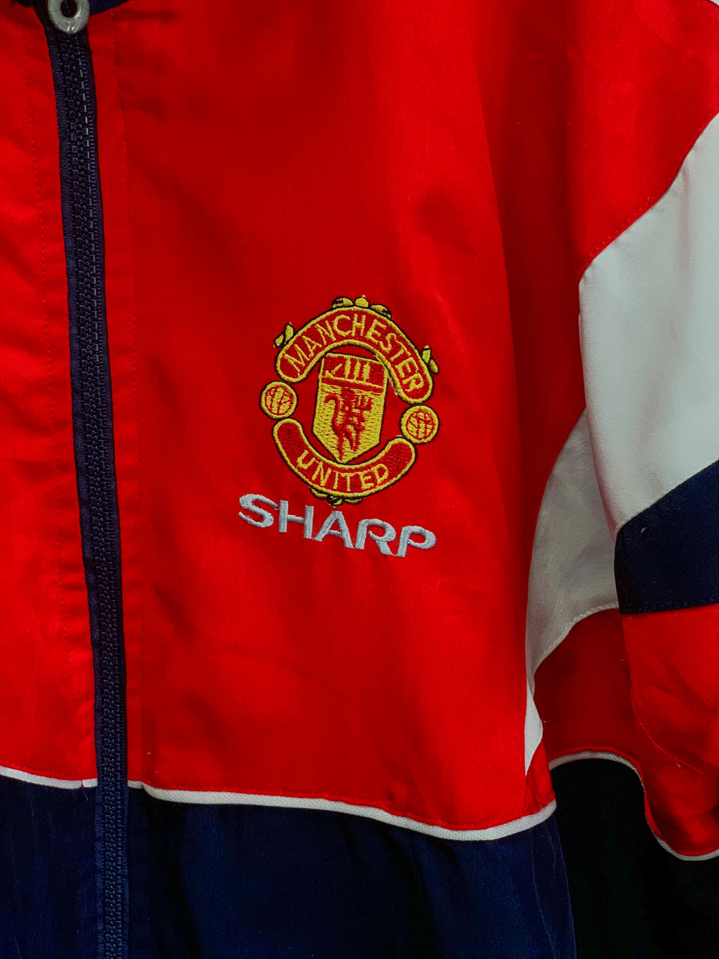 Manchester United Sharp Track Jacket - Large