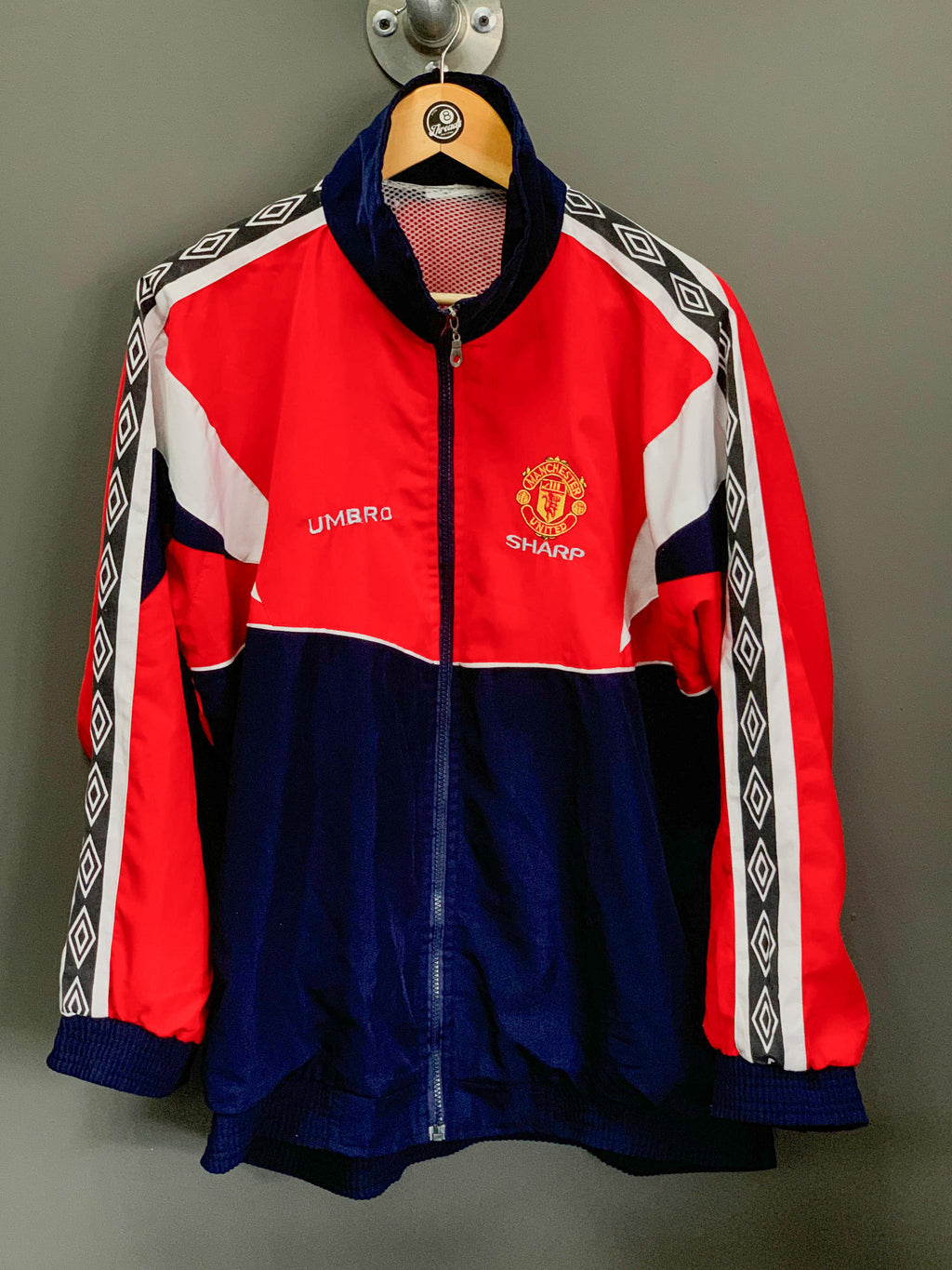 Manchester United Sharp Track Jacket - Large
